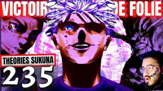 GOJO GAGNE FACE À SUKUNA ! MAIS CE N'EST PAS FINI THÉORIES  - JUJUTSU KAISEN 235 - REVIEW MANGA