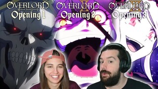 ¡REACCIONANDO POR PRIMERA VEZ A LOS OPENINGS DE OVERLORD!