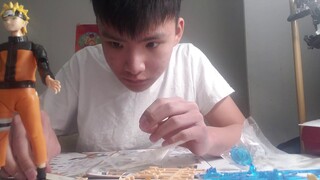 mở hộp và lắp ráp bộ mô hình naruto uzumaki
