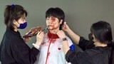 'All of Us Are Dead - Gwi-nam' Special Makeup Process. Korean Zombie Movie Makeup Artist