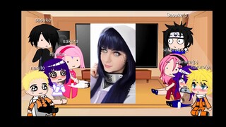 ||•^naruto reaction to tik tok//like•^||NARUHINA||SASUSAKU||