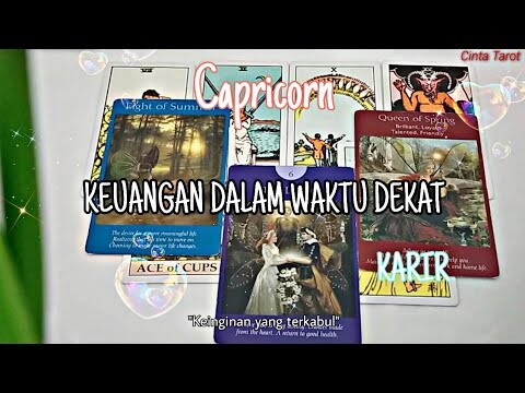 Capricorn ✨ Keuangan Dalam Waktu Dekat 💵💰 (Karir)."Keinginan yang terkabul".