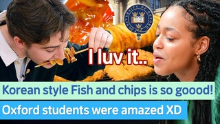 Why is Korean fish and chips delicious? It's so different from the British version!