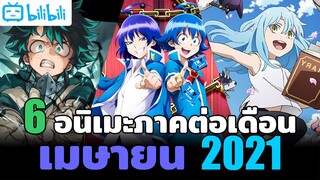 ☑️แนะนำ 6 อนิเมะภาคต่อน่าดูประจำเดือนเมษายน 2021 |🔹By TR Y