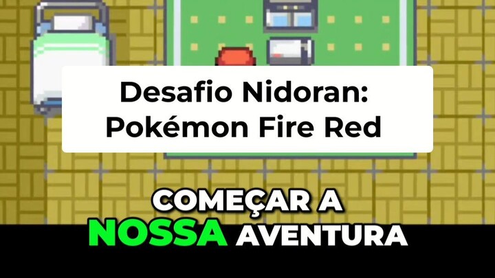 Sem Fast Forward! Vou zerar Pokémon FireRed do jeito original 🎮
