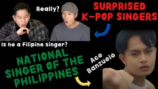 KPOP IDOL React to National Singer of the Philippines [Ace Banzuelo]