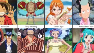 Siblings of One Piece Characters