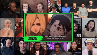 Sunset || Attack On Titan S4 (Part 2)  Ep23 || Reaction Mashup