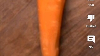 garnishing carrot 🥕
