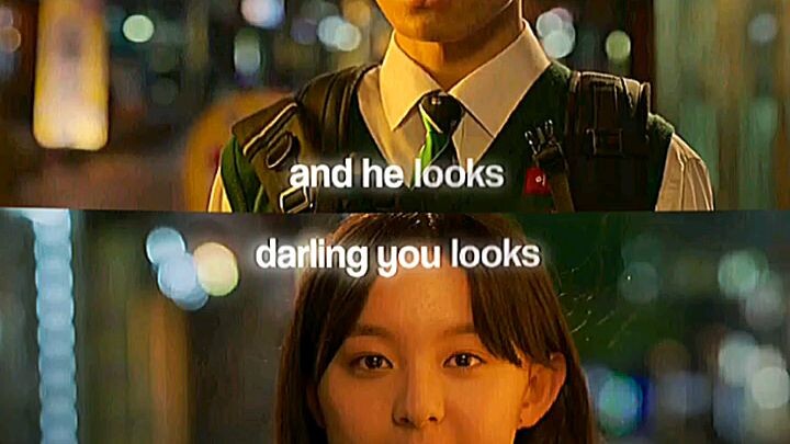 he fells first,but she fells too late.