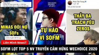 TIN NÓNG #388: SofM lọt Top 5 WeChoice Awards 2020 - Thầy Ba trách Zeros vì SBTC ra mắt hú hồn