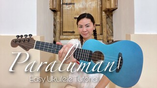 PARALUMAN | Adie | EASY UKULELE TUTORIAL (no barre chord)