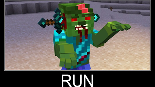 Minecraft รออะไร meme part 208 (ซอมบี้ที่น่ากลัว)