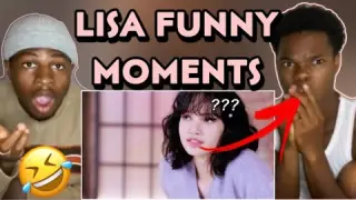 BLACKPINK LISA Is Something Else 😂😂 (Unintentionally Funny chaotic moments) | REACTION