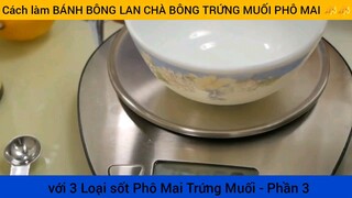 hướng dẫn cách làm bánh bông lan phần 3