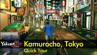 Kamurocho Quick Tour | Yakuza Kiwami 2 - The Game Tourist