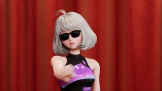 A pretty girl passing by started jiggle jiggle