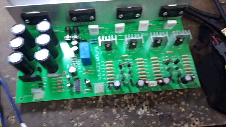 stereo amplifier tutorial connection  and testing
