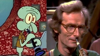 [AI Painting] If SpongeBob SquarePants were a live-action sitcom from the 80s