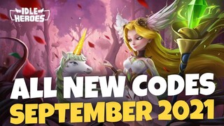 All NEW & Active Redeem CODES | Idle Heroes September 2021