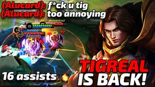 TIGREAL ROAM IS BACK!!! . . . NO ONE CAN'T ESCAPE!