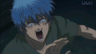 [ Gintama ] Gintoki who is called Kagura-chan is really cute to me. How can this male Gintoki be so 