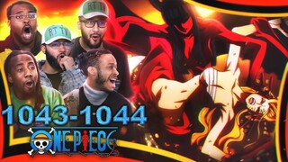 ROBIN DEMON FORM VS BLACK MARIA! One Piece Eps 1043/1044 Reaction