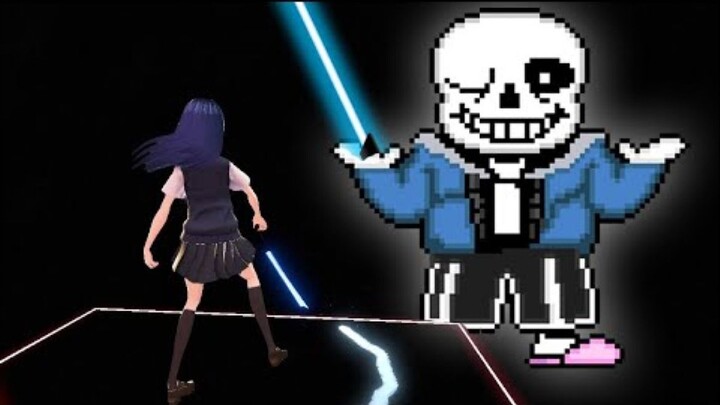 一只手柄坏了，试着挑战单手过《狂妄之人》【Beatsaber】『makeUmove』