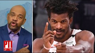 ESPN Pardon The Interruption | Wilbon goes crazy "Butler really ballin out", Miami Heat beat 76ers