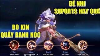 LQMB | Bo Kin Bright Leo Rank Team Có Gái Supports Đánh Sung Hẳn | Bo Kin Comic