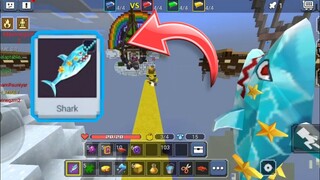 New Shark Sword Skin in Bedwars Blockman Go