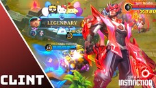 Clint Crimson Blast Legendary | Mobile Legends