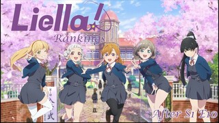 Liella!'s Ranking After Love Live! Superstar!! S1 E10