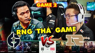 [Bán Kết MSI 2022] Highlight RNG vs EG game 2: Trung Quốc "thả" nhẹ game | RNG vs Evil Geniuses