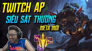 (LMHT) TWITCH MỚI ĐÃ TRỞ SÁT THỦ AP BÁ ĐẠO NHẤT LIÊN MINH? TWITCH SỨC MẠNH PHÉP THUẬT? | iLoda