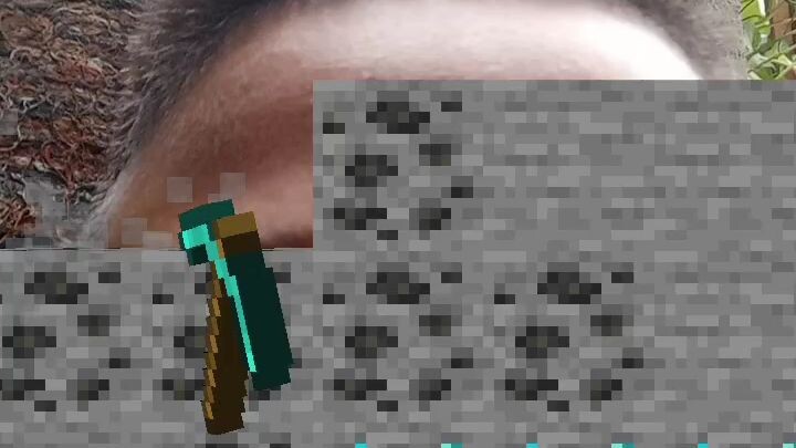 Faiz bermain game Minecraft