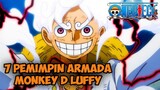 Inilah 7 Kapten Armada monkey D Luffy