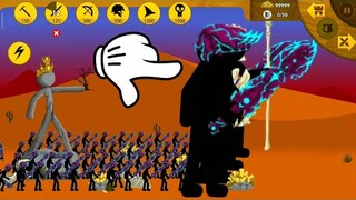 100 Lava Swordwrath Attack : Stick War Legacy