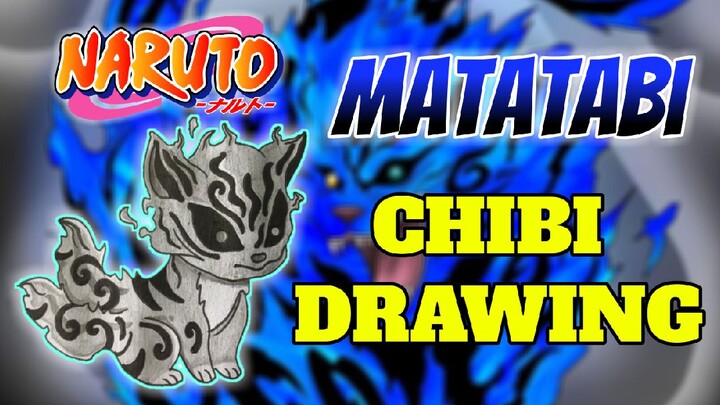 Matatabi🌀 | Two-Tailed Beast | Chibi Drawing