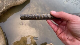 Li Bubai cuối cùng đã tìm thấy những thanh thép đã bị nước cuốn trôi trong 59 ngày sau khi liên tục 