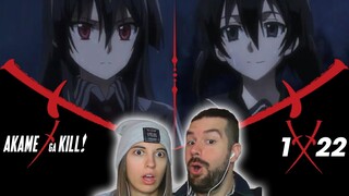 ¡¡KUROME VS AKAME!! - REACCIÓN 1X22 AKAME GA KILL!