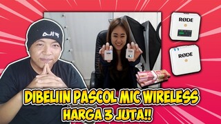 VLOG SURPRISE DI BELIIN MIC KAMERA WIRELESS RODE SEHARGA 3JT FROM PASCOL‼️ (UNBOXING)