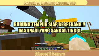 MEMBUAT PATUNG BURUNG PERANG ❓❓❗❗