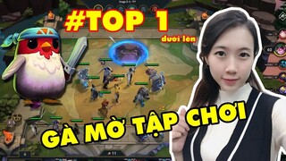 GÀ MỜ MAI ANH CHƠI THỬ ĐẤU TRƯỜNG CHÂN LÝ VÀ CÁI KẾT TOP 1 =)) | TEAMFIGHT TACTICS LOL