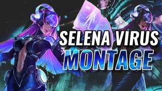 350 IQ SELENA VIRUS MONTAGE | Lian TV | Mobile Legends