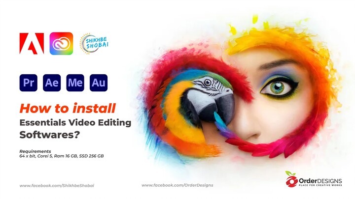 How to install all video editing softwares