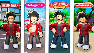 BROOKHAVEN VS LIFETOGETHER VS LIVETOPIA VS NEWHAVEN no ROBLOX