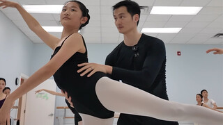 和女儿跳的第一支双人舞，感觉和做梦一样。