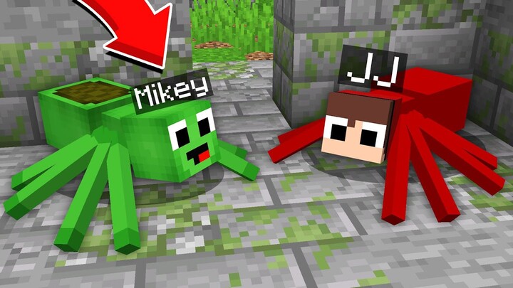 JJ And Mikey Were KIDNAPPED And TURNED Into SPIDERS in Minecraft Maizen