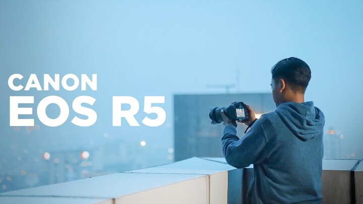 SHOOT VIDEO di Rooftop Gedung Jakarta // Canon EOS R5